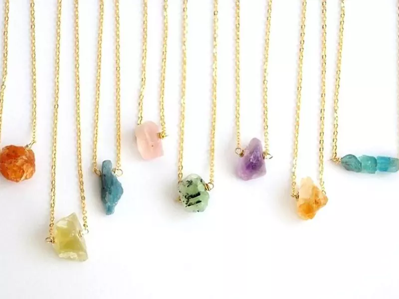 【Vermeer Jewellery 天然水晶】原礦項鍊